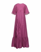 Manila Grace Womens Maxi dress Mauve