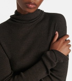 Calvin Klein Collection Ribbed-knit wool sweater