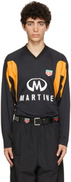 Martine Rose Black Revels Long Sleeve T-Shirt