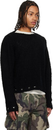424 Black Baby Sweater