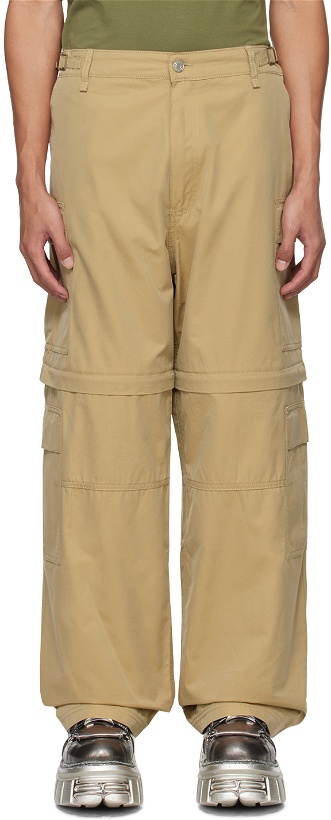 Photo: VTMNTS Beige Convertible Trousers