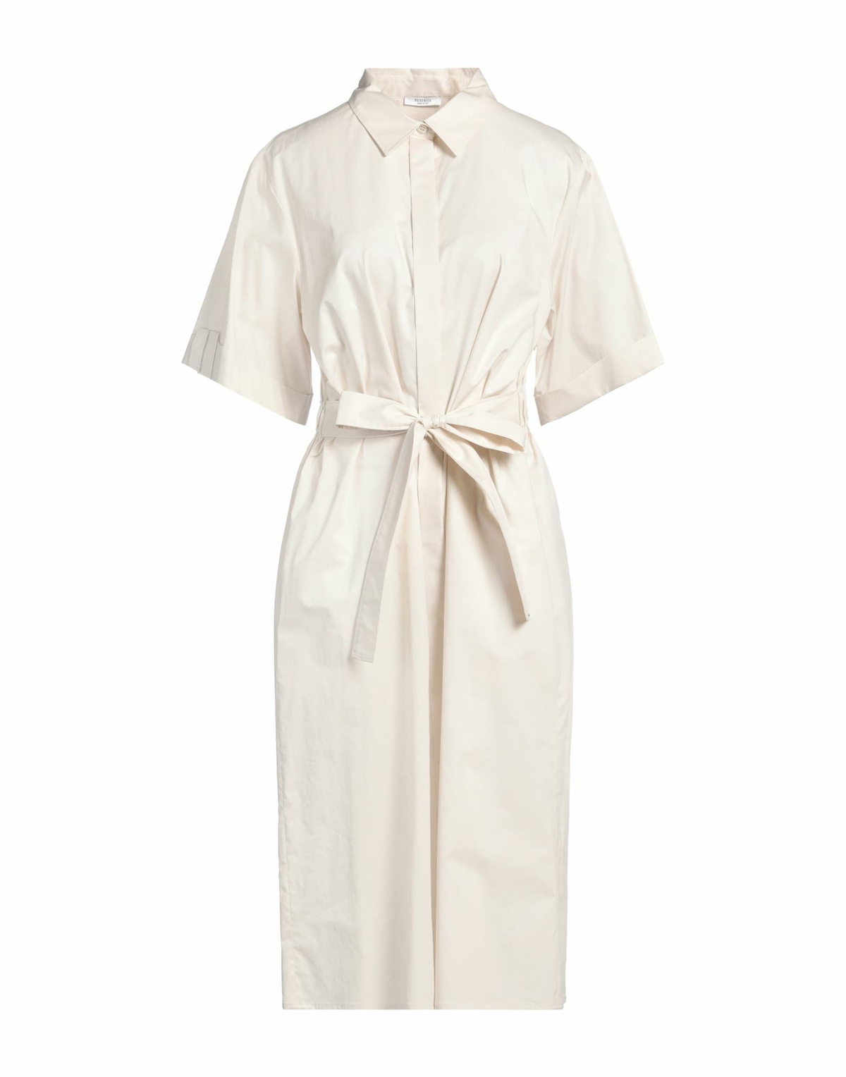 Peserico Womens Midi dress in Off white