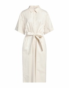 Peserico Womens Midi dress in Off white