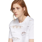 Junya Watanabe White Lace T-Shirt