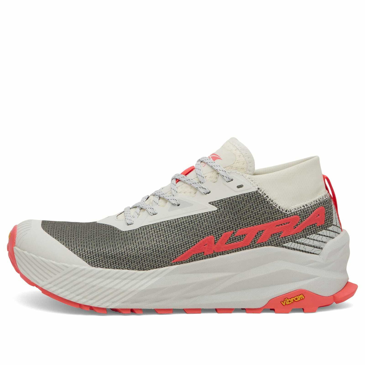 Altra Men's Olympus 275 Sneaker in White/Coral