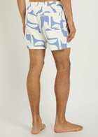 Raith Massira Patterned Woven Swim Shorts Cream