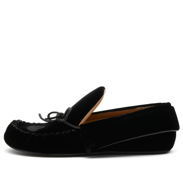 Photo: JW Anderson Footwear Women's JW Anderson Loafer Flat in Black