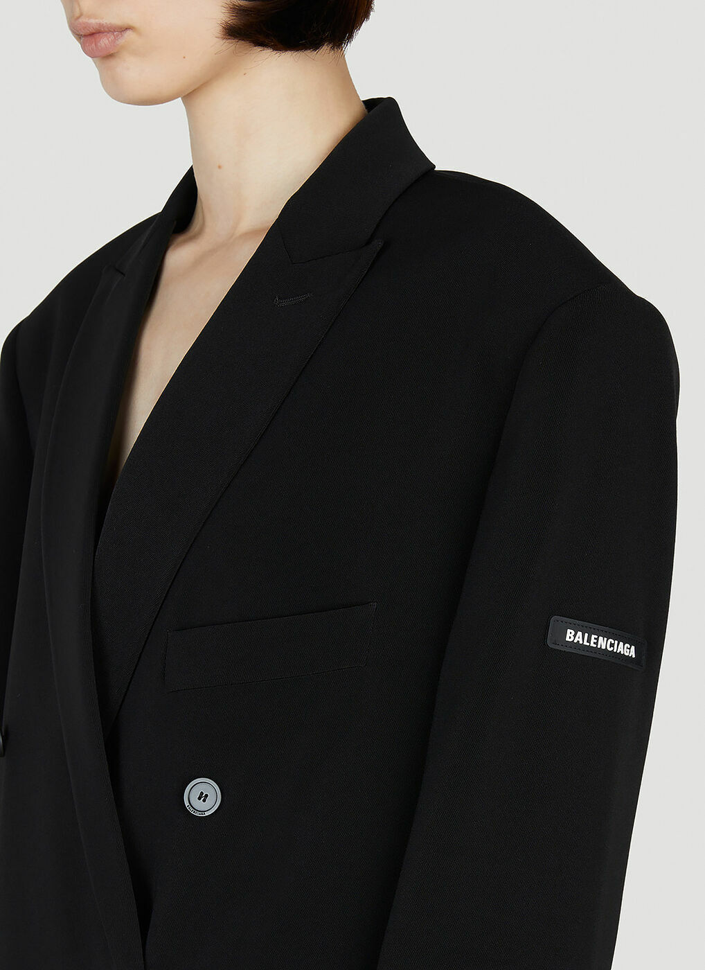 Balenciaga Oversized Blazer female Black Balenciaga