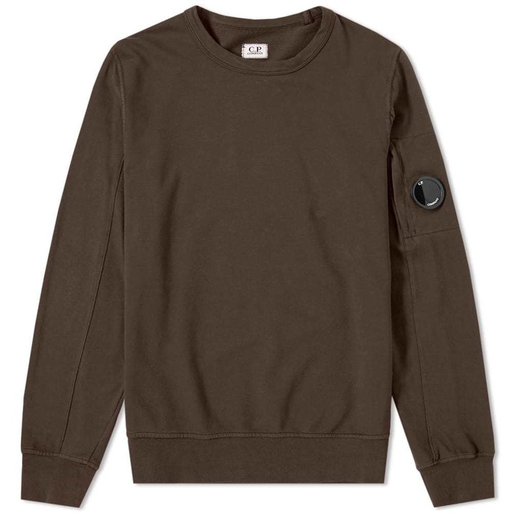 Photo: C.P. Company Arm Lens Crew Sweat Green