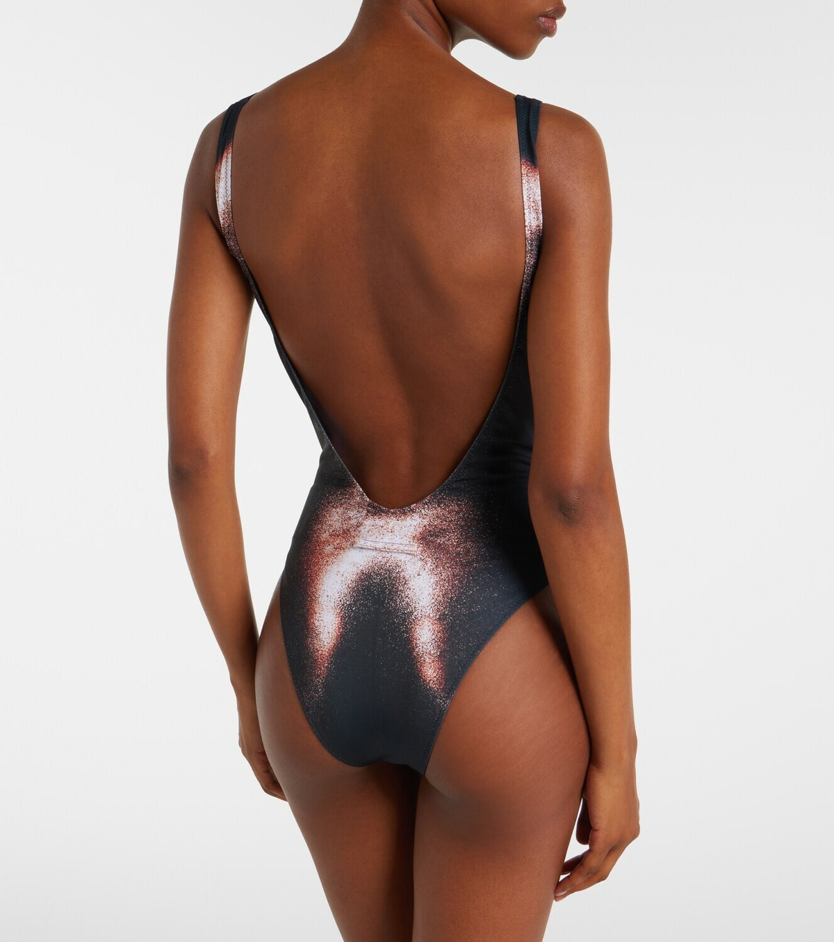 Jean Paul Gaultier Trompe l'oeil jersey bodysuit