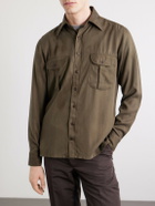 J. Mueser - TENCEL™ Lyocell-Twill Shirt - Green