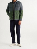 Orlebar Brown - Seeker Colour-Block Padded Nylon and Cotton-Blend Shirt Jacket - Gray