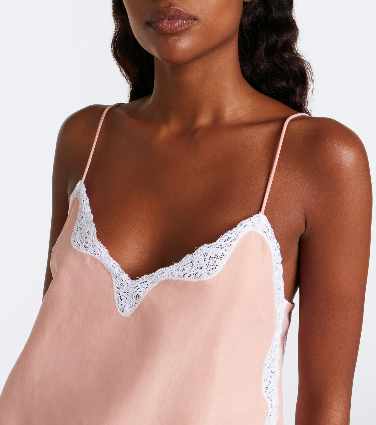 Posse Tabitha lace-trimmed top