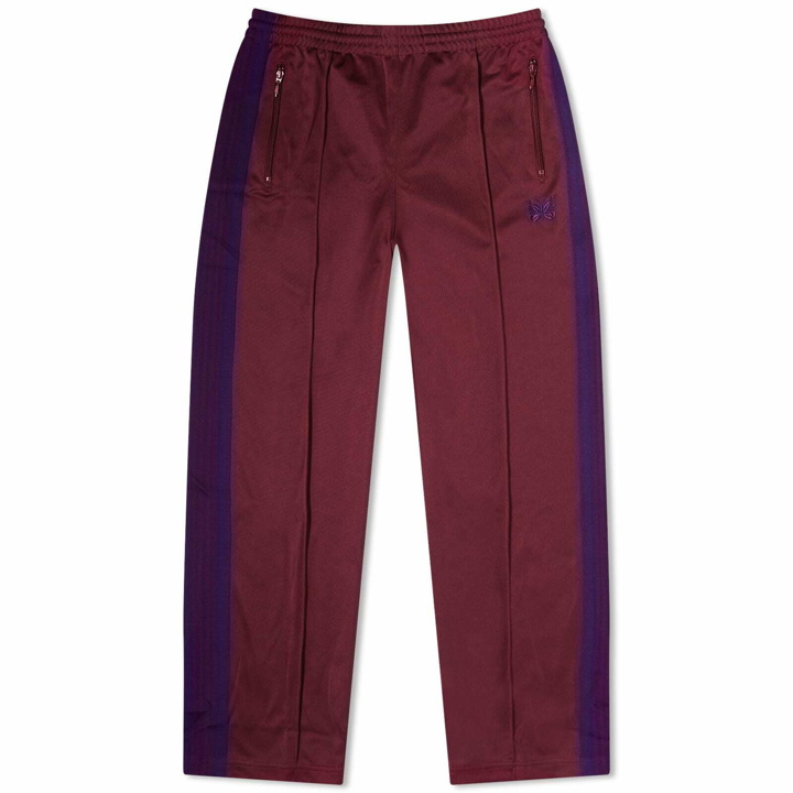 Photo: Needles Women's Poly Smooth Track Pant in Wine