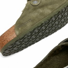 Birkenstock Boston Shearling Clog - Thyme Suede