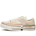 Converse x Feng Chen Wang Chuck 70 2-in-1 Ox Sneakers in Natural Ivory/Brown Rice/Egret