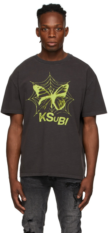 Photo: Ksubi Grey Stuck Biggie T-Shirt
