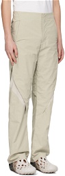 POST ARCHIVE FACTION (PAF) Taupe 6.0 Center Technical Trousers