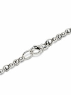 Stephen Webster Sterling Silver Inline Razer Tag Necklace