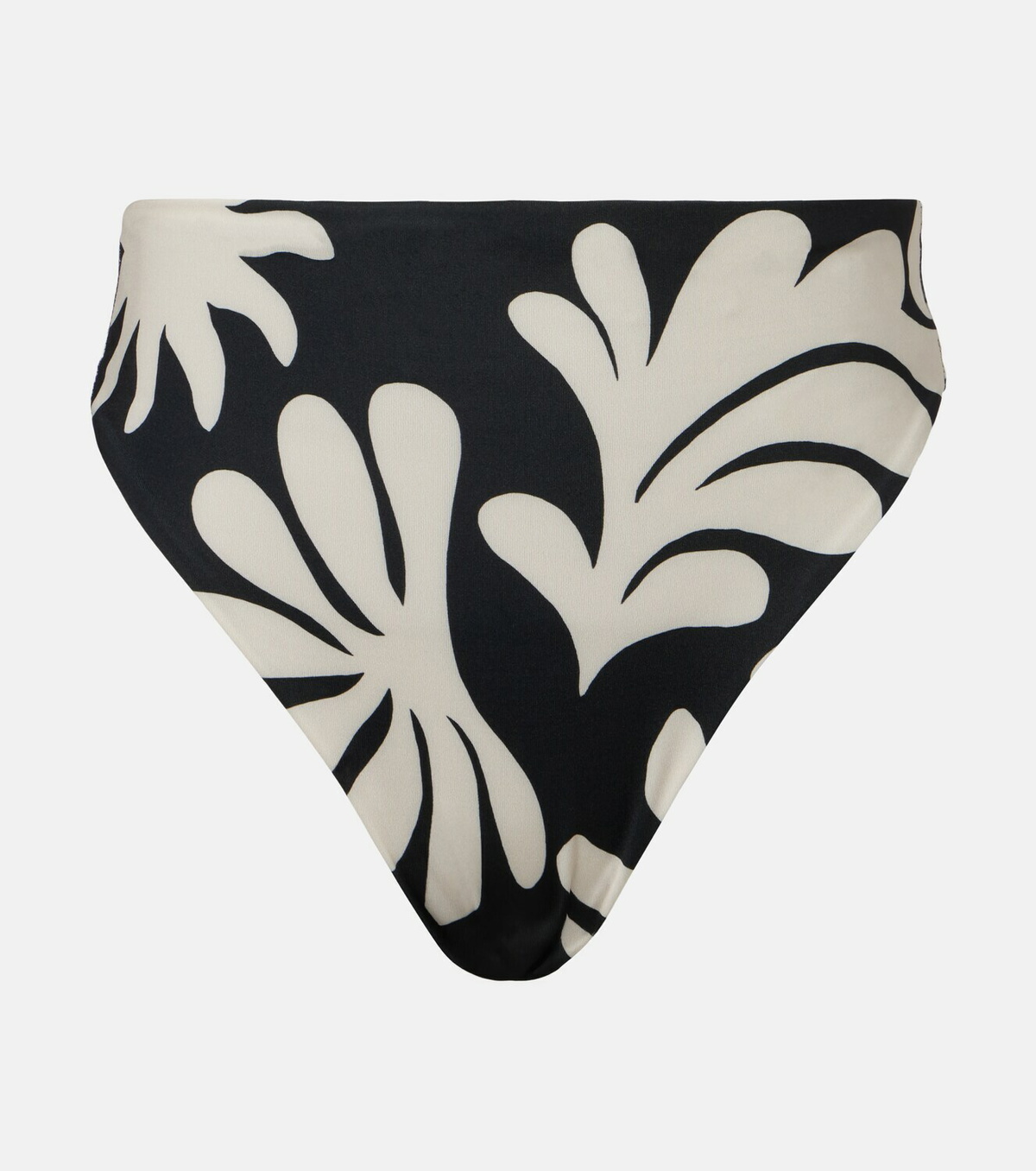 Cala de la Cruz Lulu printed high-rise bikini bottoms