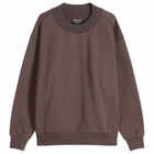 Merely Made Men's Wide Rib Sweatshirt in Brown