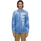 Dsquared2 Blue Denim Icon Shirt