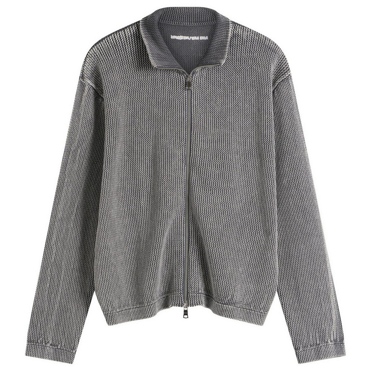 MKI Men's Presented by END. Pigment Dyed Loose Gauge Track Jacket in Pigment Grey