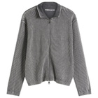 MKI Men's Presented by END. Pigment Dyed Loose Gauge Track Jacket in Pigment Grey