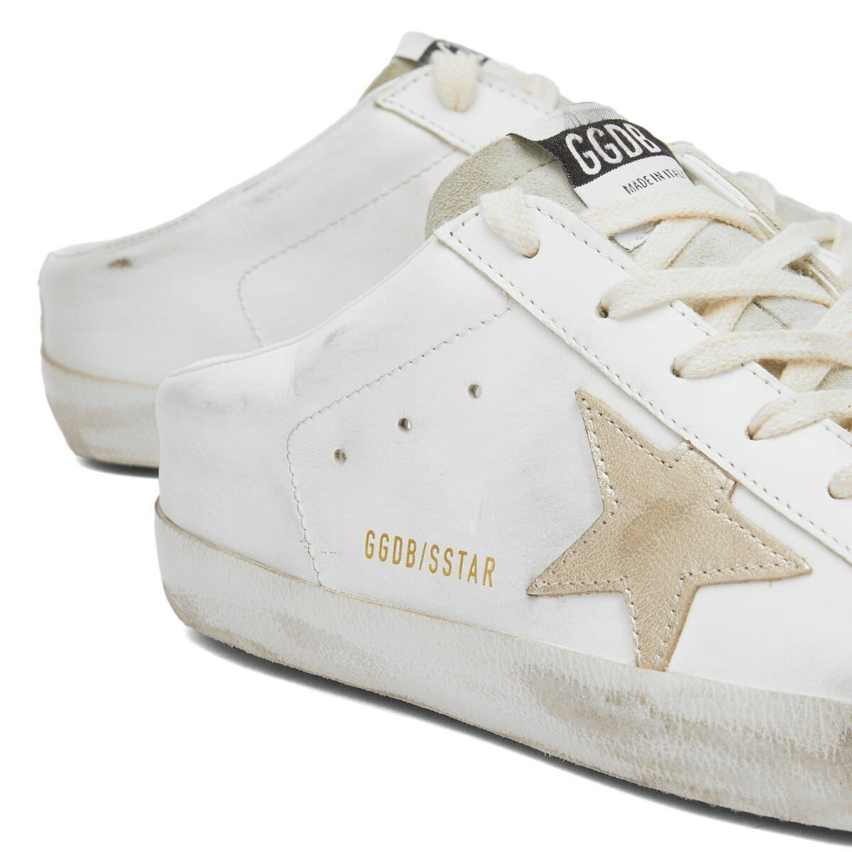 スニーカー GOLDEN  Women Sneakers 379824 GWF00115F004707 WHITE Golden Goose Women's Ball Star Leather Sneakers in White
