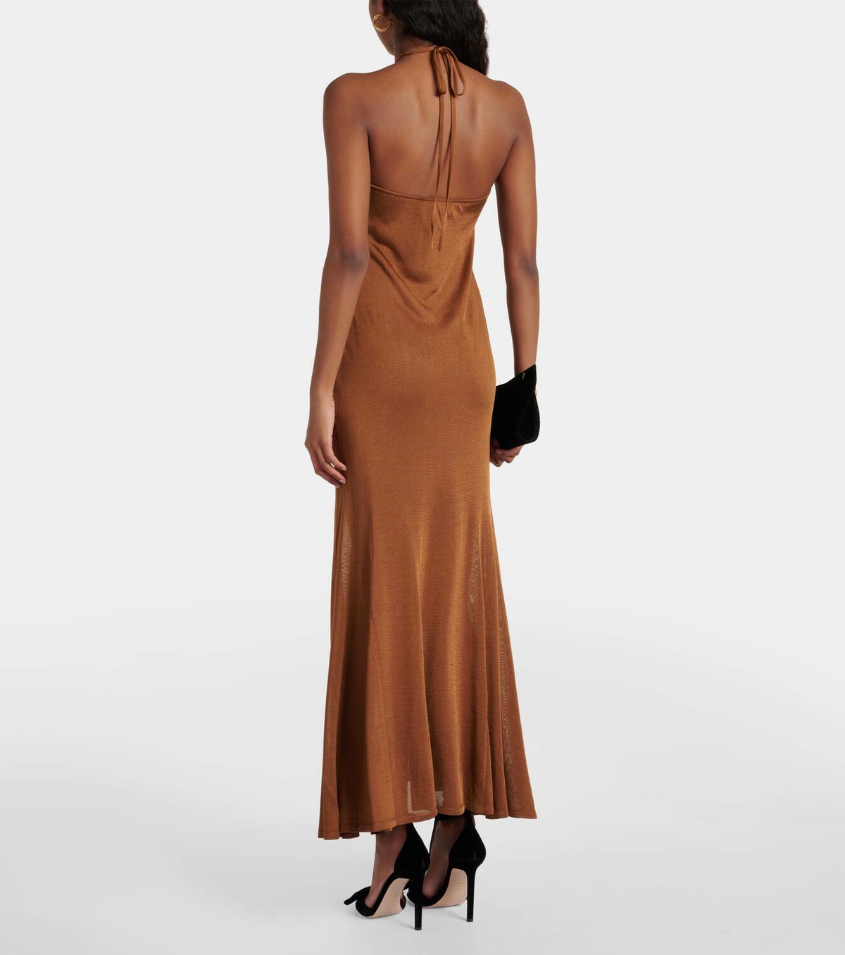 Tom Ford Halterneck jersey maxi dress TOM FORD