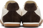 Weekend Max Mara White & Brown Wkalancia Sneakers