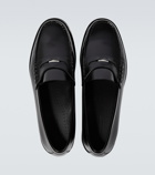 Burberry - Leather loafers
