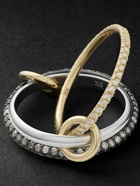 Spinelli Kilcollin - Scorpio Gold and Silver Diamond Ring - Gold