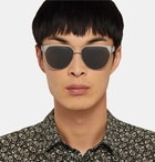 SAINT LAURENT - D-Frame Silver-Tone Sunglasses - Silver