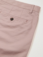 Club Monaco - Maddox Cotton-Blend Twill Shorts - Purple