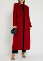 Tove Vonnie Darted Wool Coat Dark Red