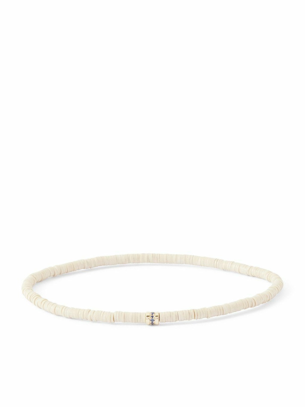 Photo: Luis Morais - 14-Karat Gold Sapphire Beaded Bracelet