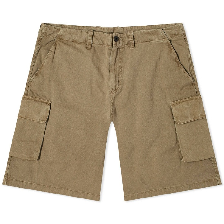 Photo: Our Legacy Men's Mount Cargo Shorts in Olive