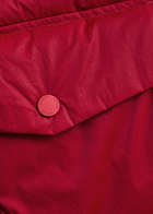 Varley Fullerton Quilted Hooded Shell Coat Red