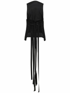 ANN DEMEULEMEESTER Ludwig Cotton Belted Waistcoat