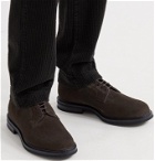 CHURCH'S - Shannon Suede Derby Shoes - Brown