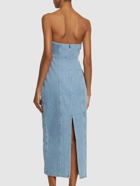 MAGDA BUTRYM Cotton Denim Tube Dress