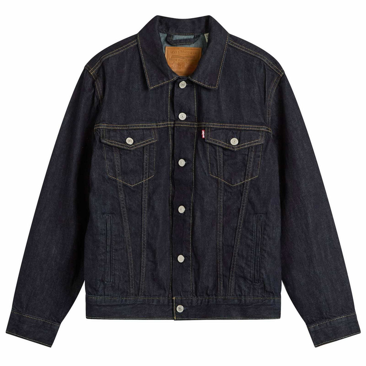 Levi's Men's Red Tab Trucker Jacket in Thriller Selvedge Resin