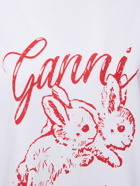 GANNI Bunnies Basic Jersey Relaxed T-shirt