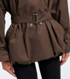Magda Butrym Belted hooded cotton jacket