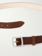 Déhanche - 2.5cm Baptiste Suede Belt - Brown