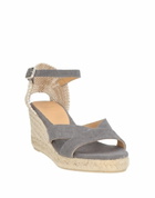 Castañer Womens Espadrilles in Grey
