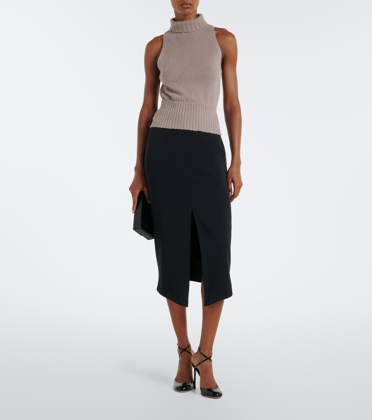 Tom Ford Cashmere and silk-blend high-neck vest