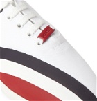 Moncler Genius - Suede, Rubber and Canvas Sneakers - White