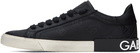 Dolce & Gabbana Black Portofino Vintage Sneakers